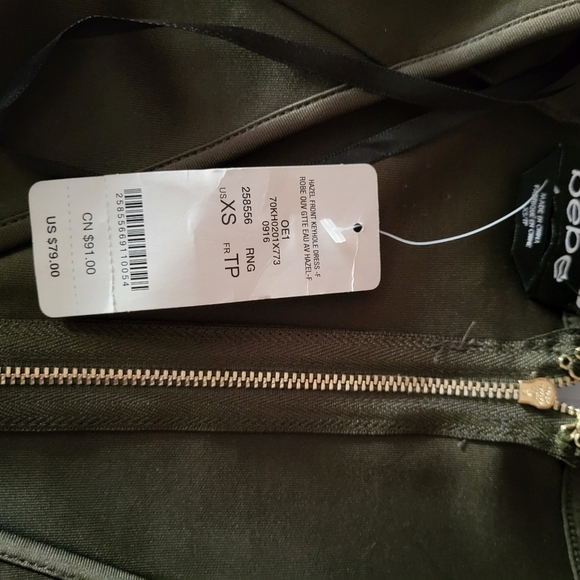 NEW Bebe Dress Size XS (New with Tag) - Picture 3 of 4